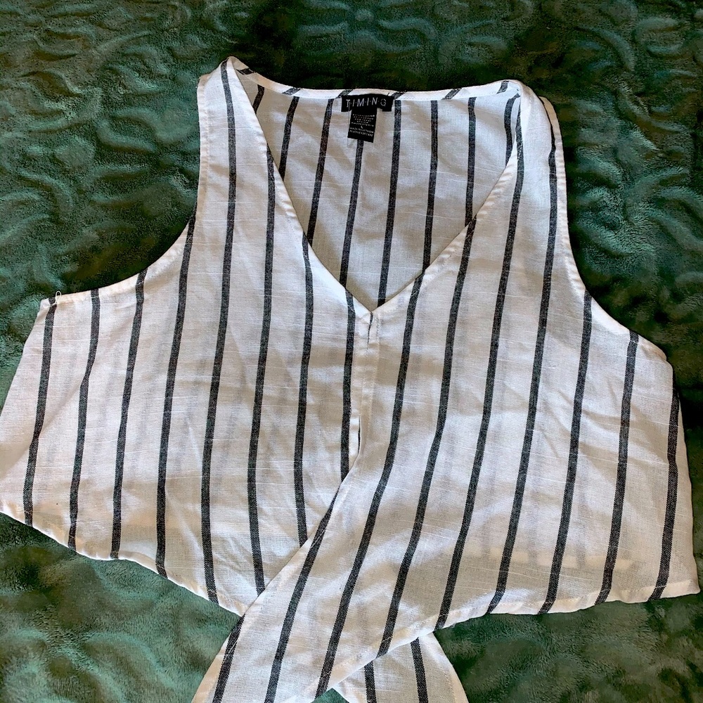 Crop top beach shirt